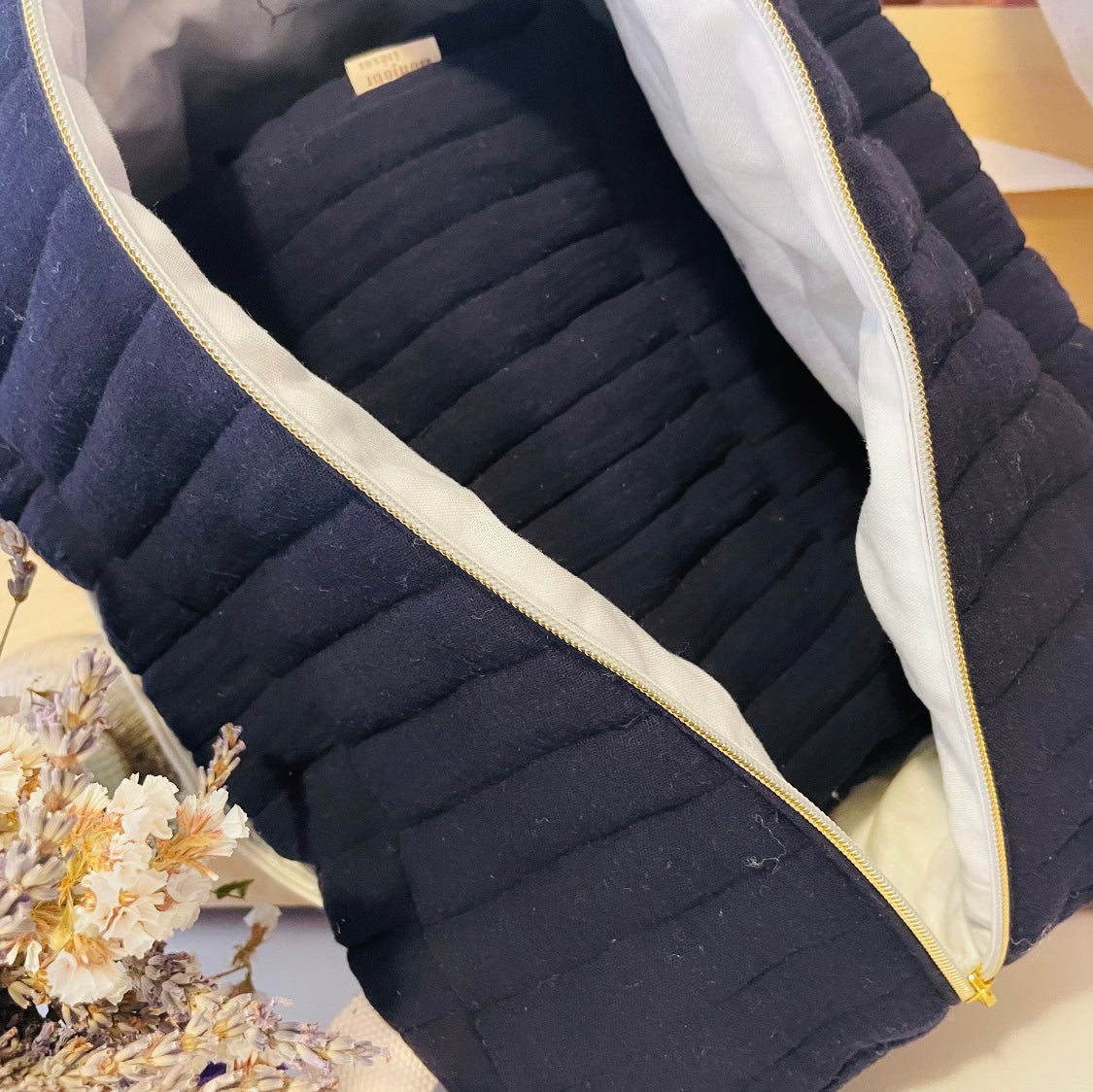 Sac à langer Toile de jouy