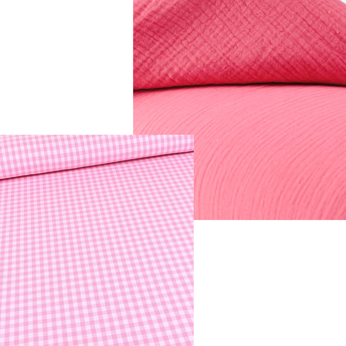 Duo Bavoir fleur Taille S