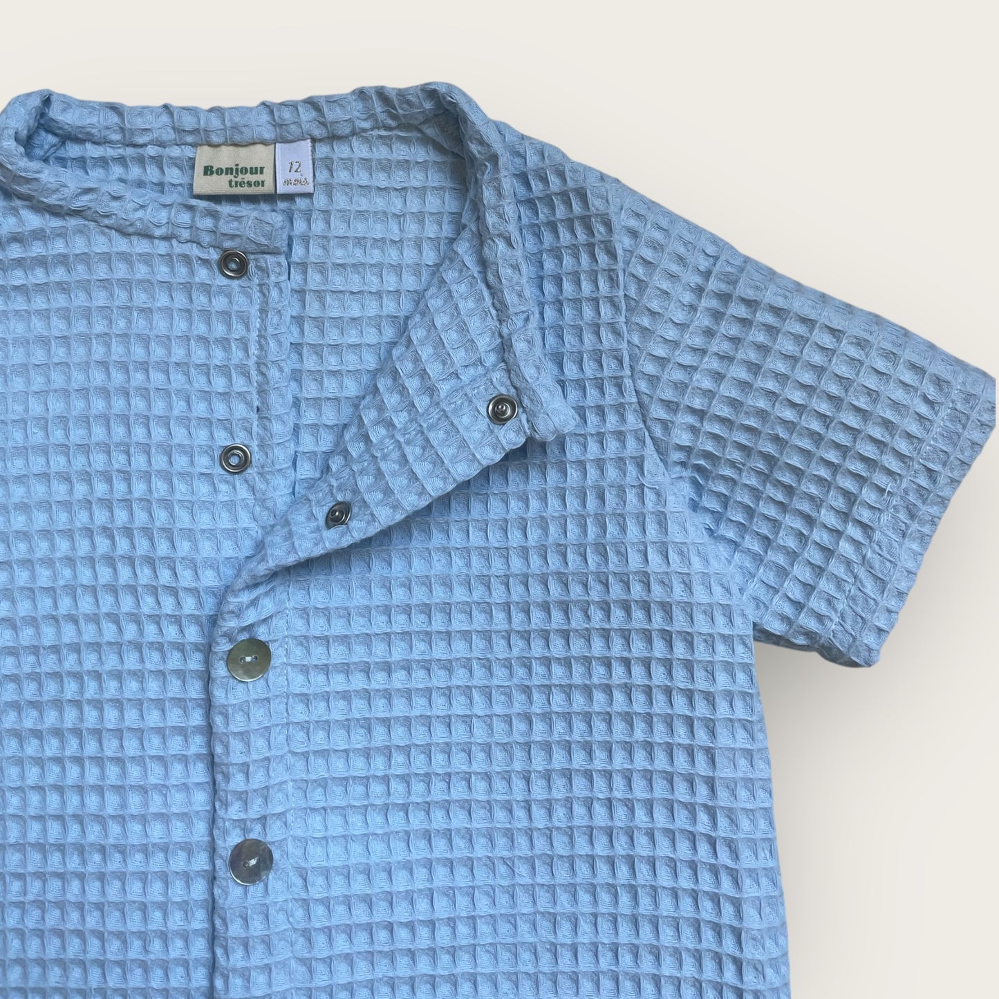 Blouse Mixte Nid d’abeille