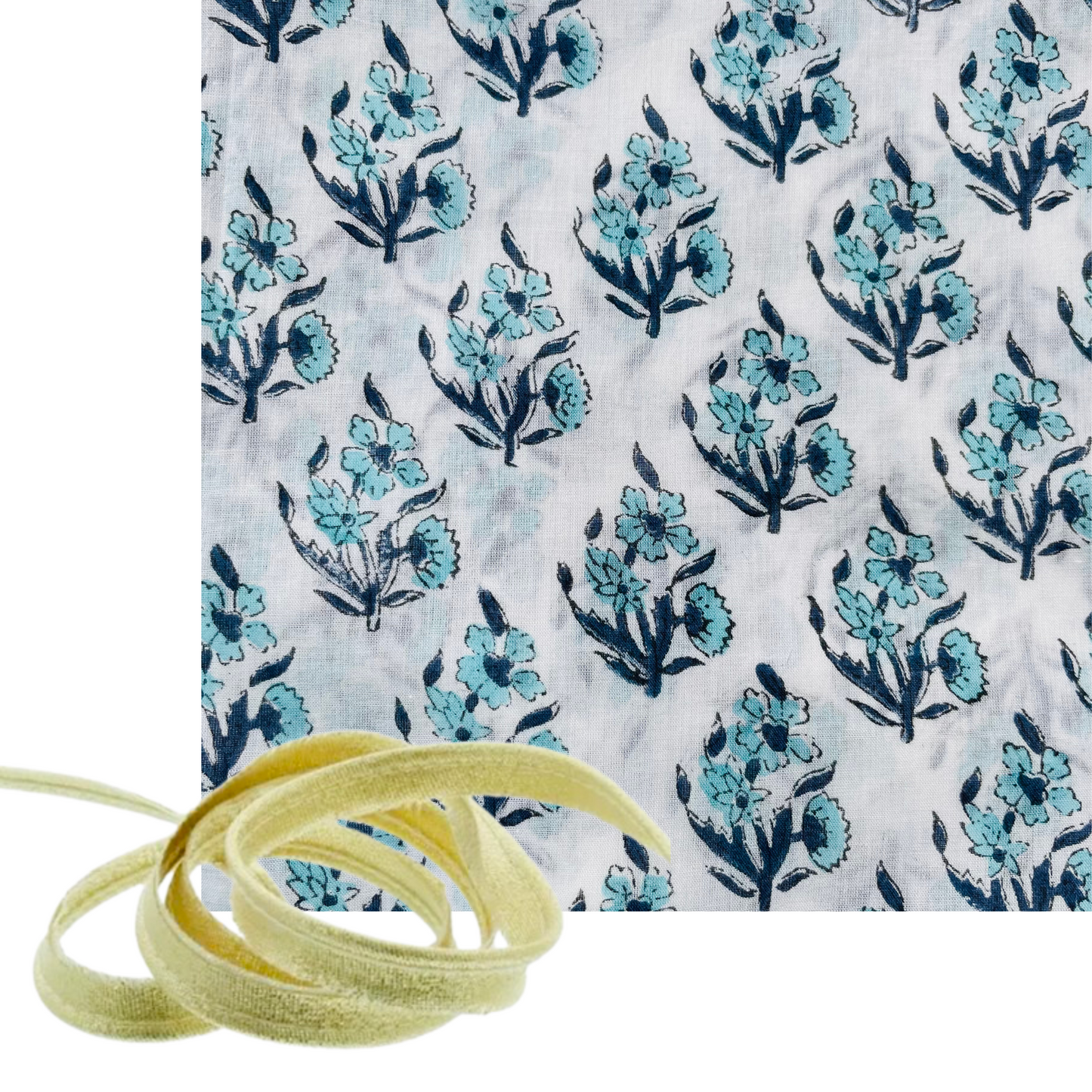 Sac à Langer matelassé coton Block Print