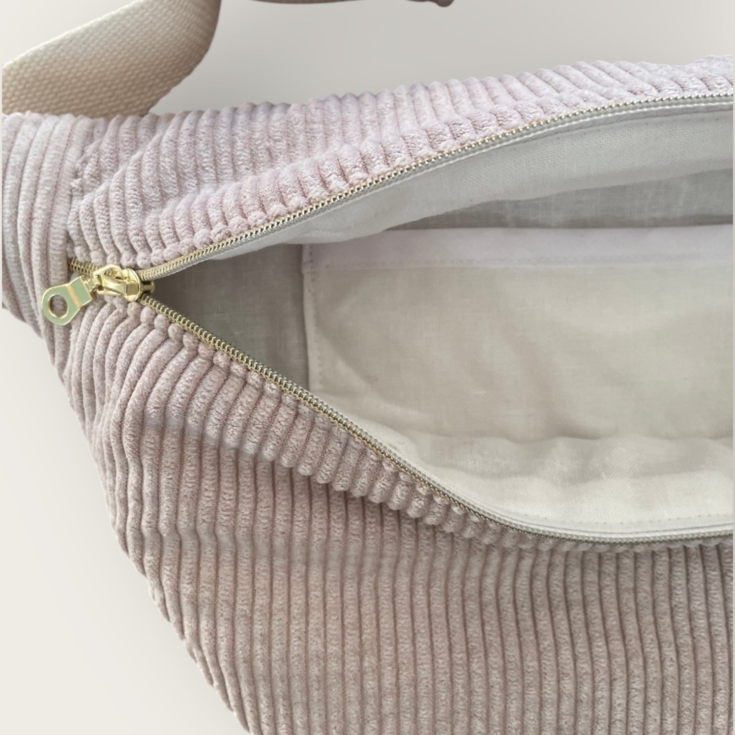 Sac Banane Velours Maman
