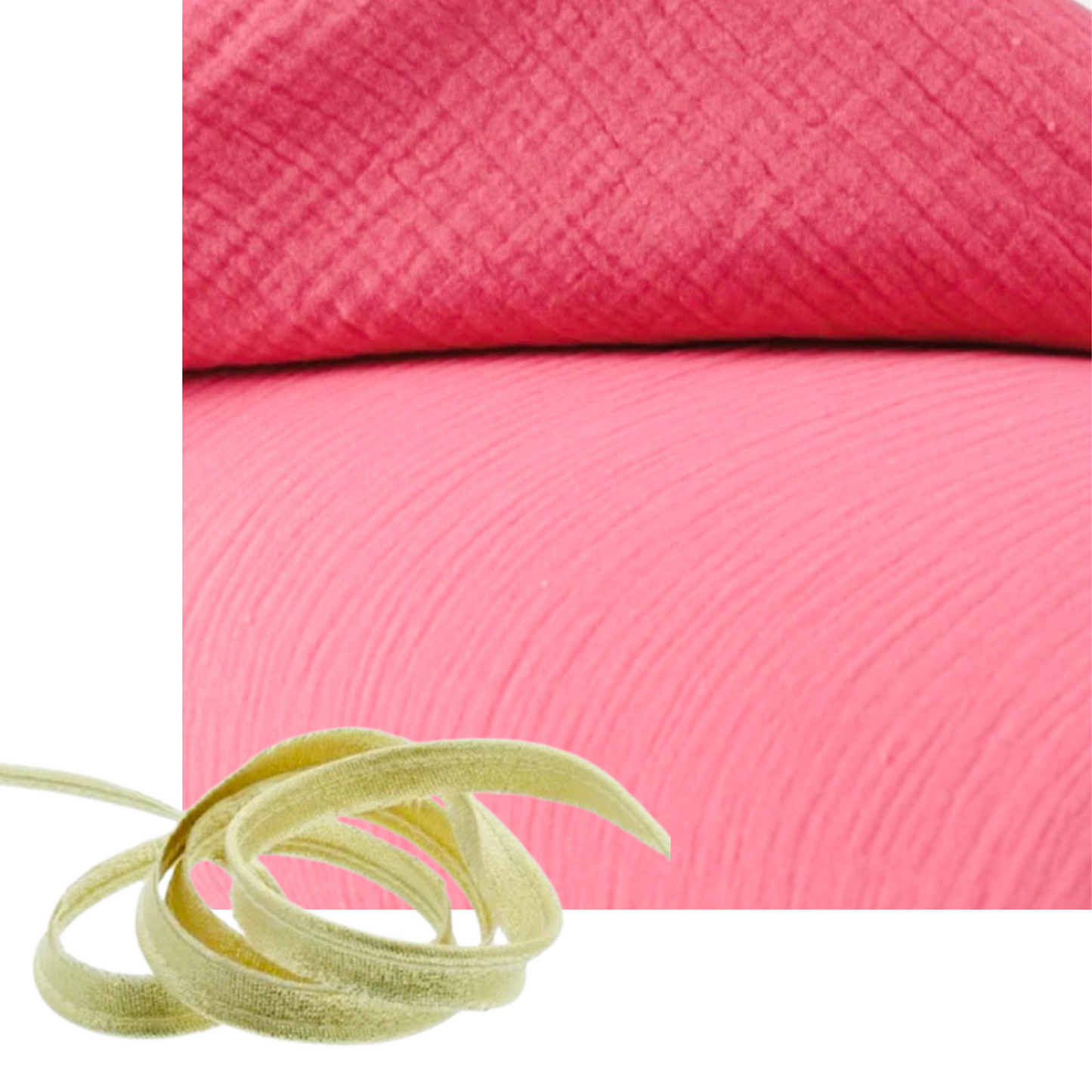 Duo Tapis et Pochette à langer nomade coton gaze de coton