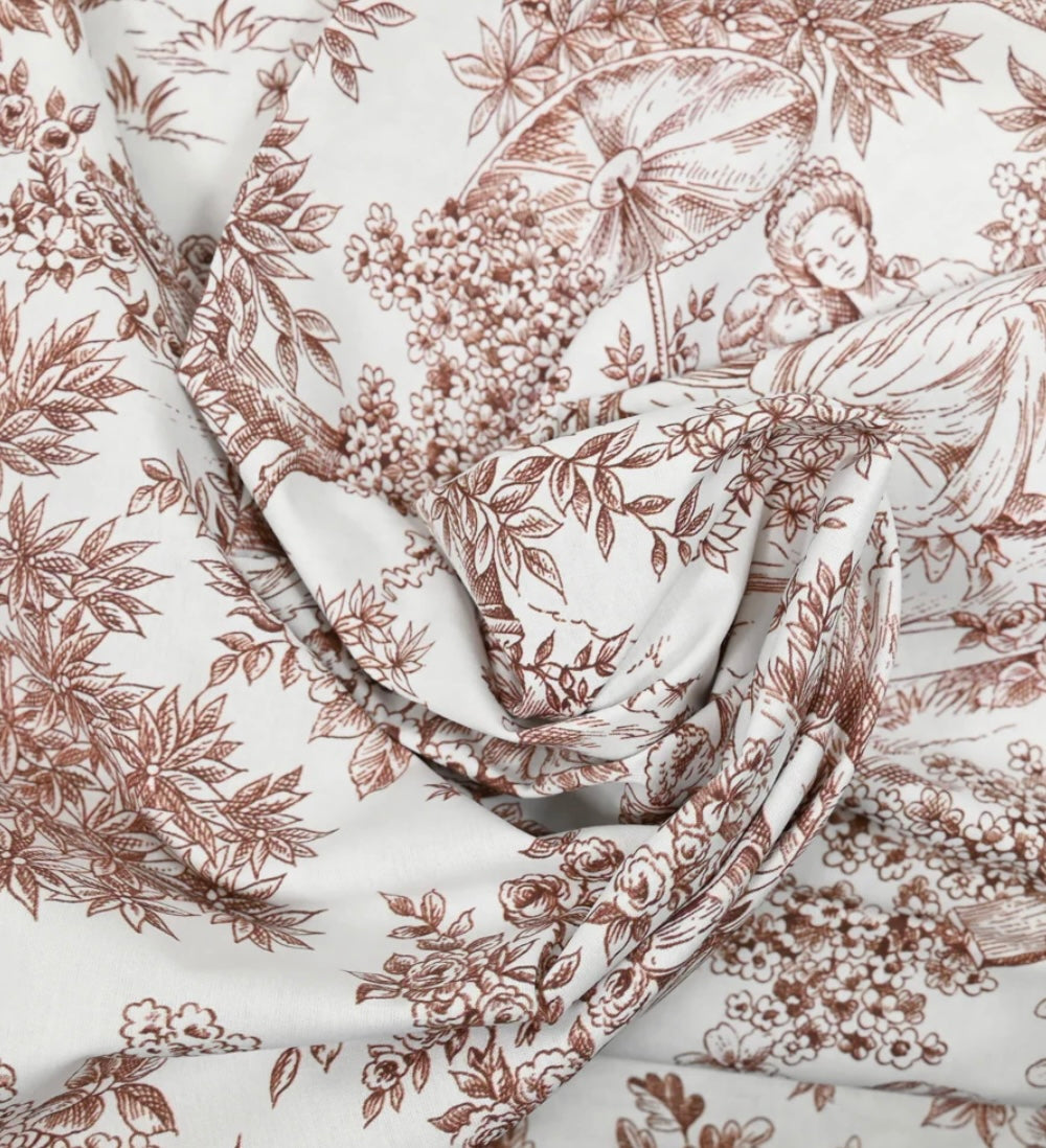 Barboteuse Toile de Jouy