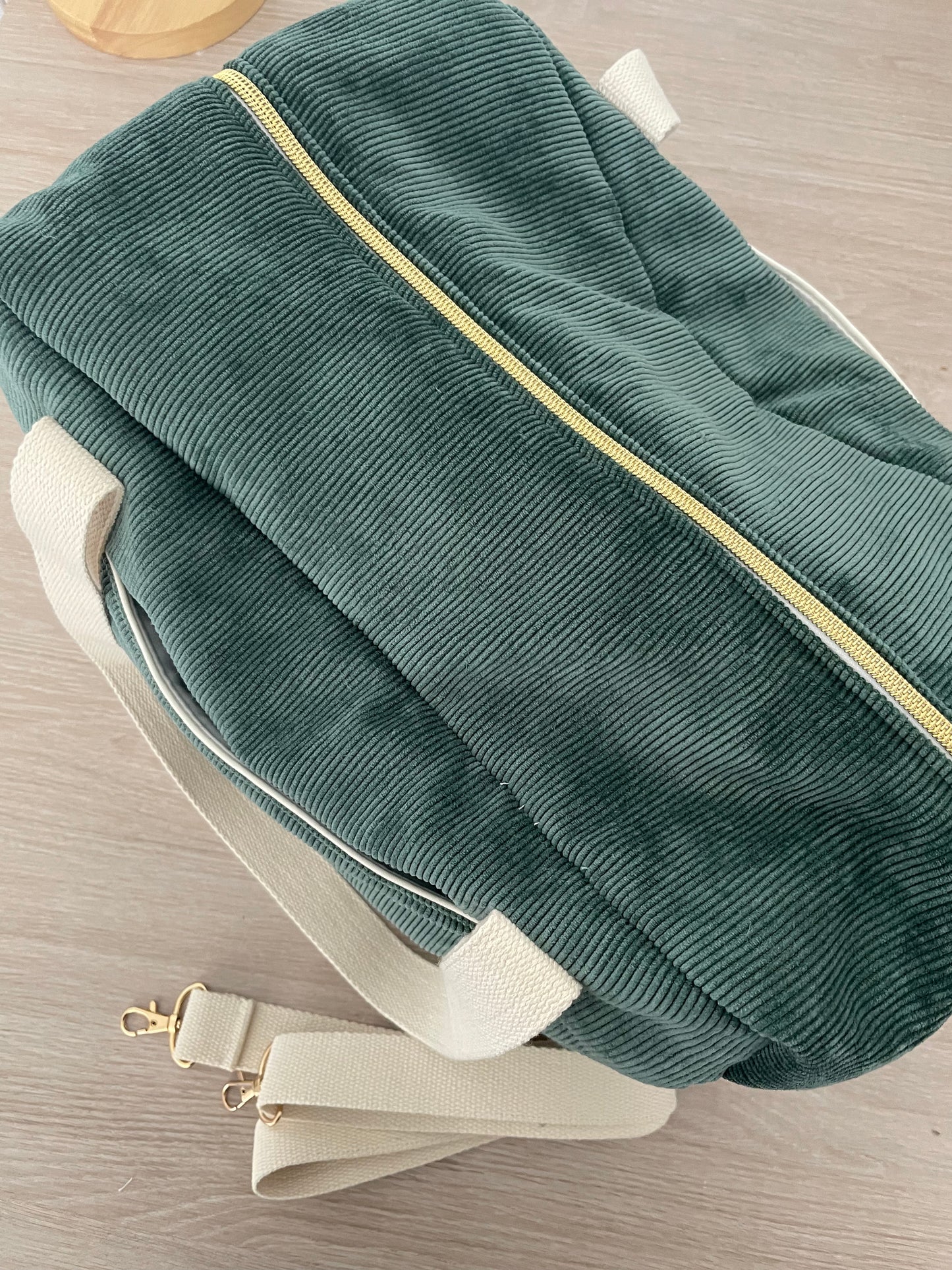 Sac à langer velours
