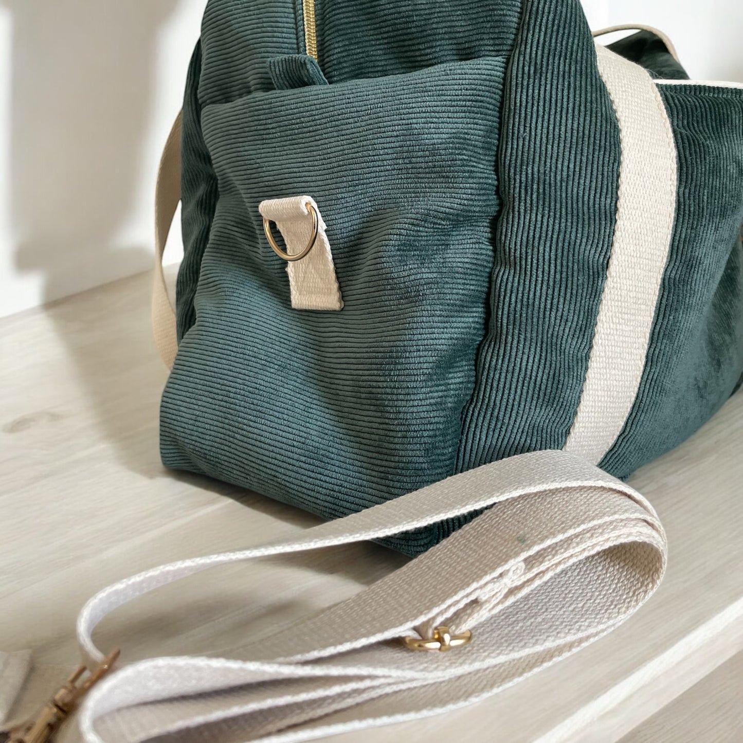 Sac à langer velours