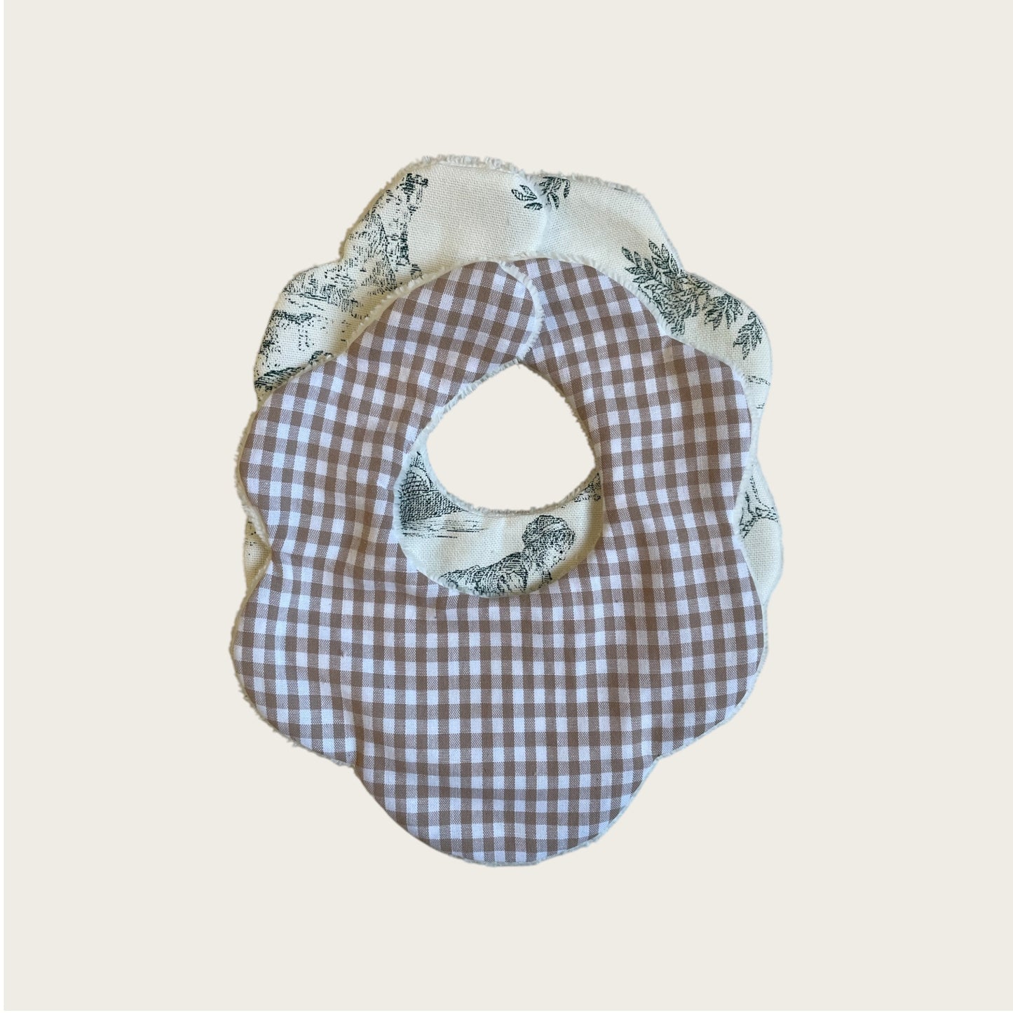 Duo Bavoir fleur Taille M