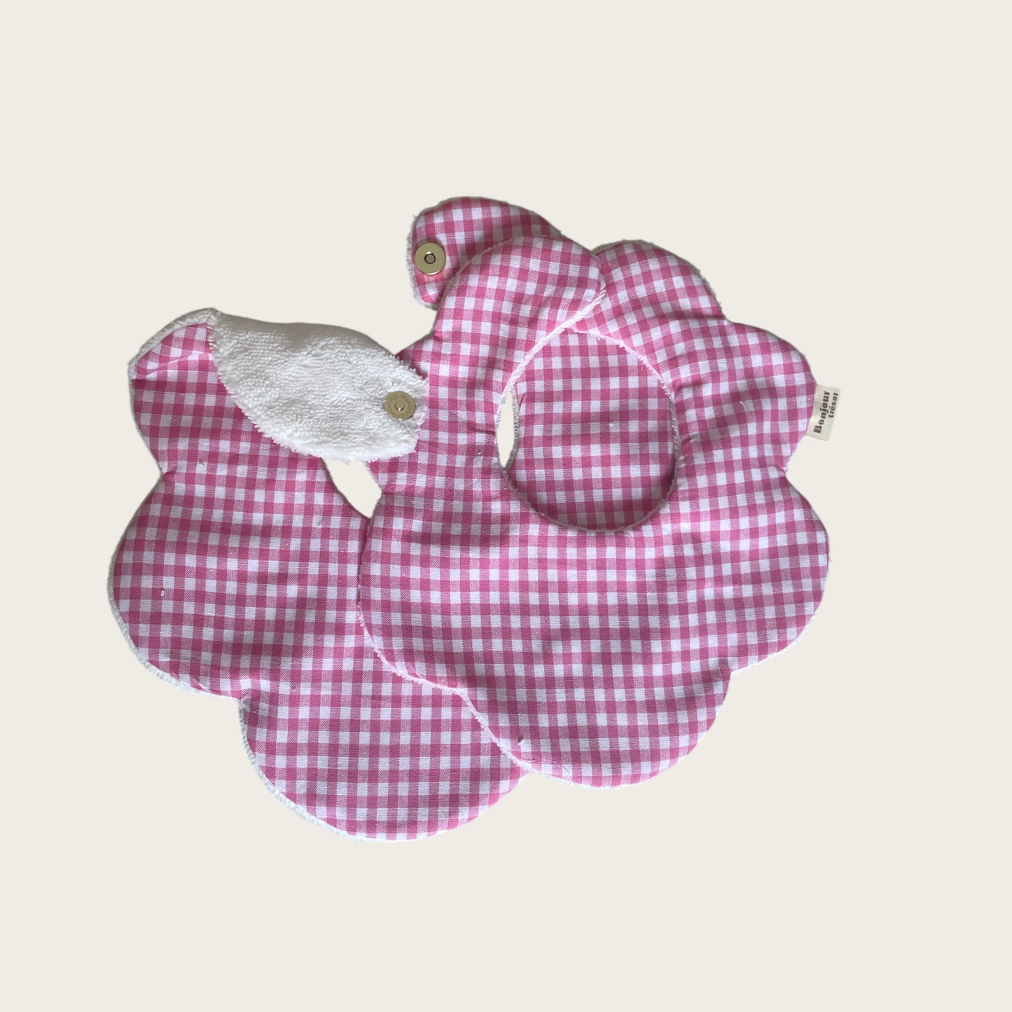 Duo Bavoir fleur Taille M