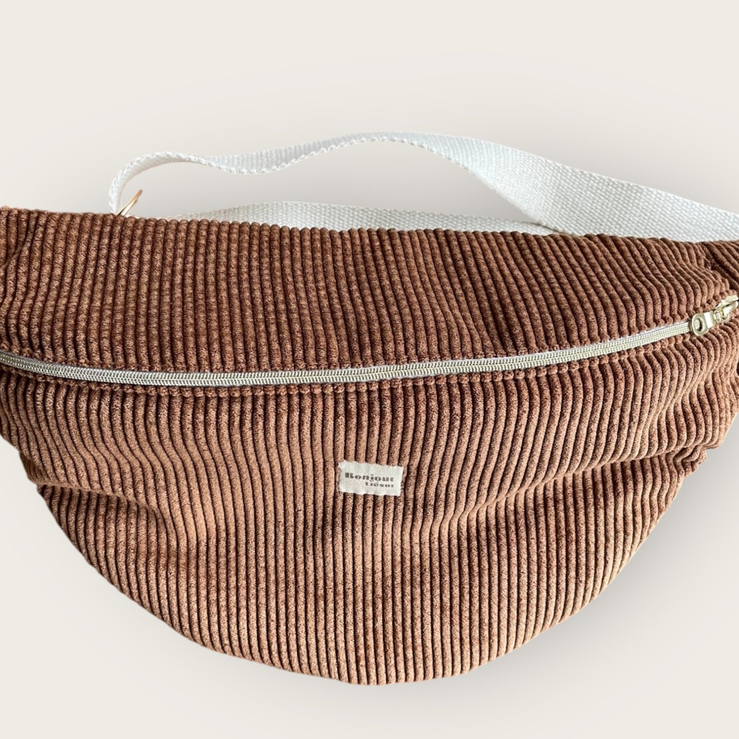 Sac Banane Velours Maman