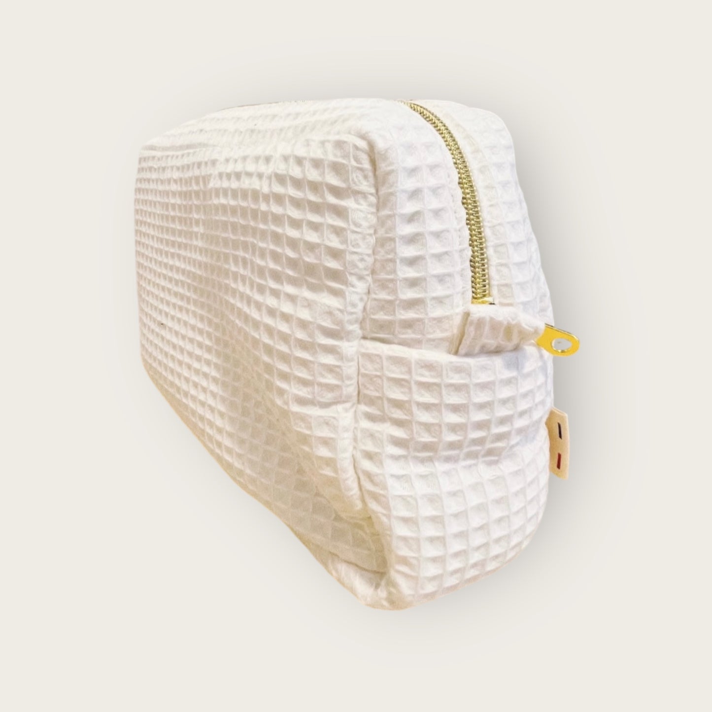 Trousse de toilette nid d’abeille