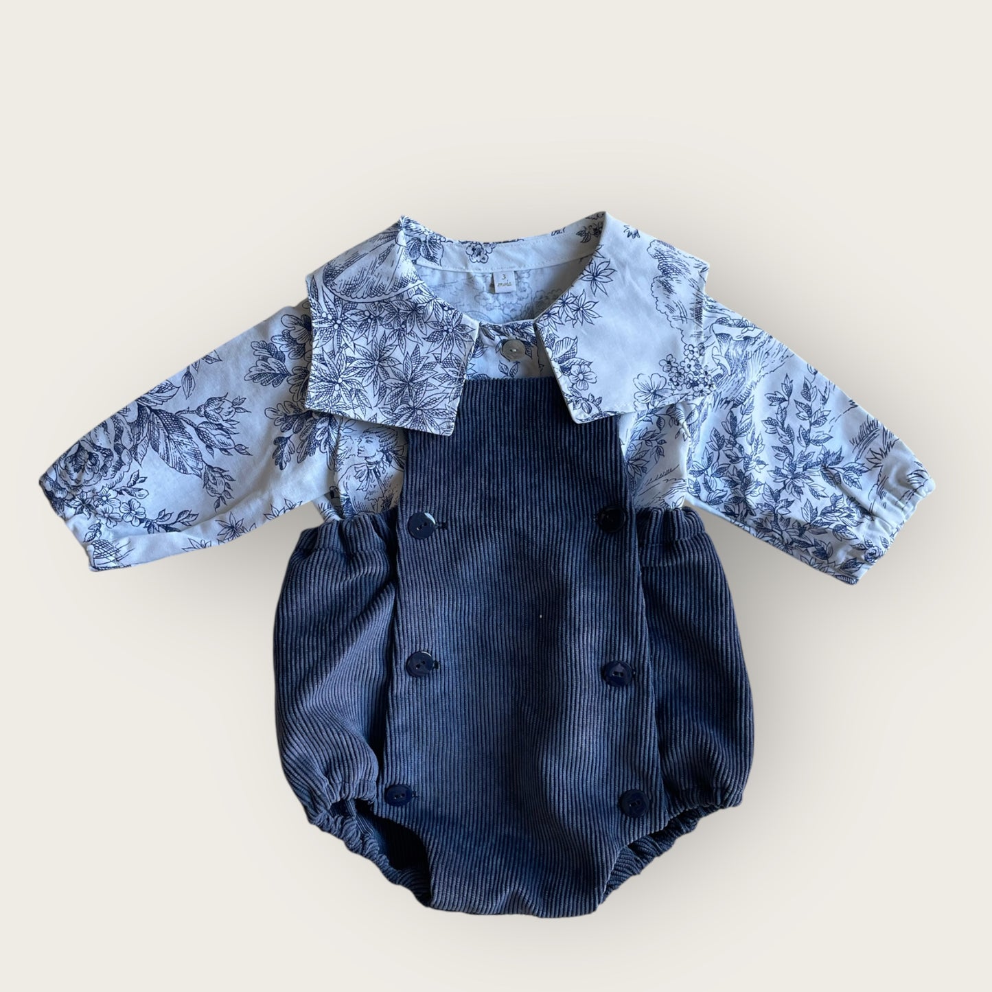 Chemisier Toile de Jouy