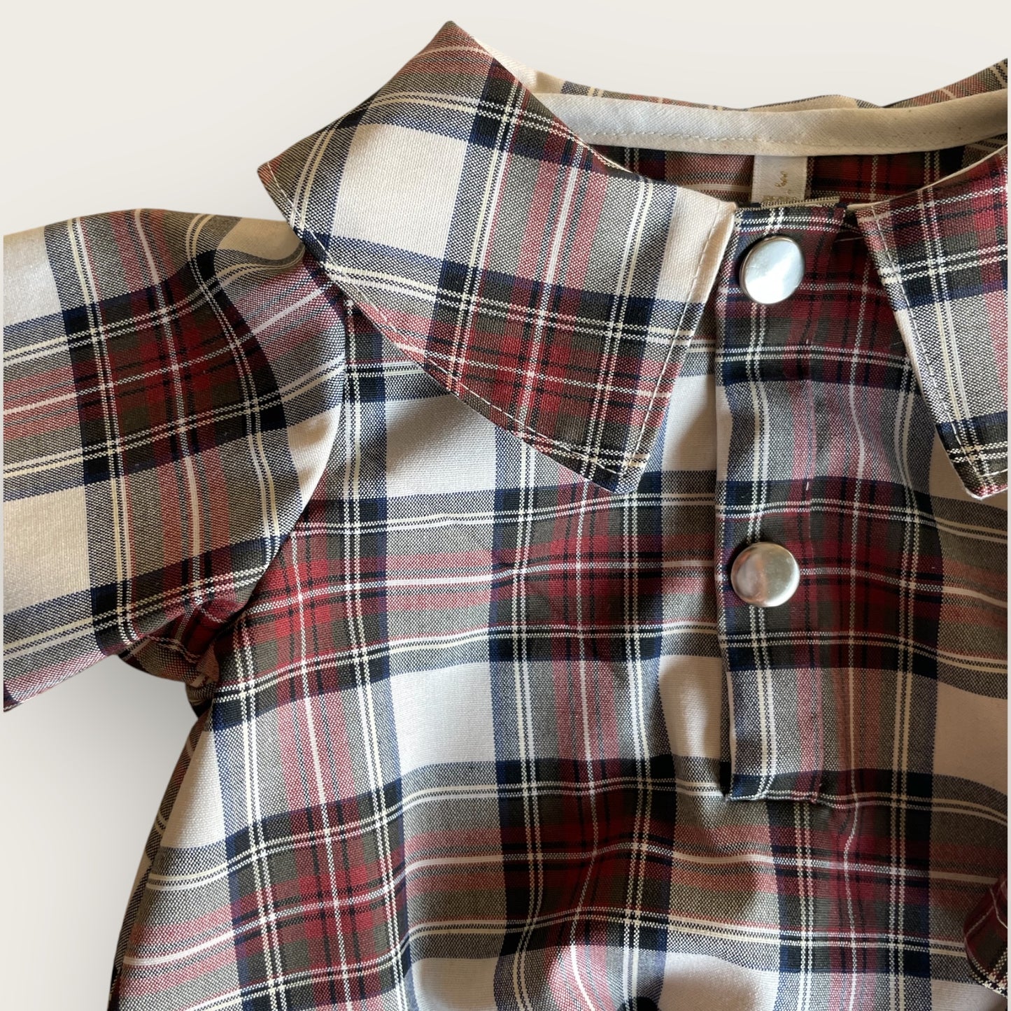 Barboteuse Tartan Mixte