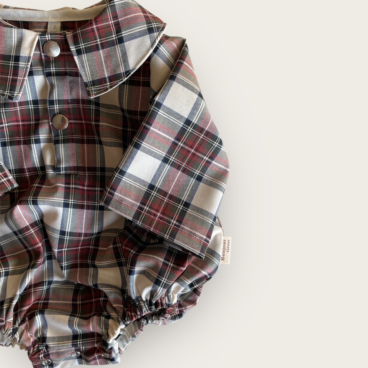 Barboteuse Tartan Mixte