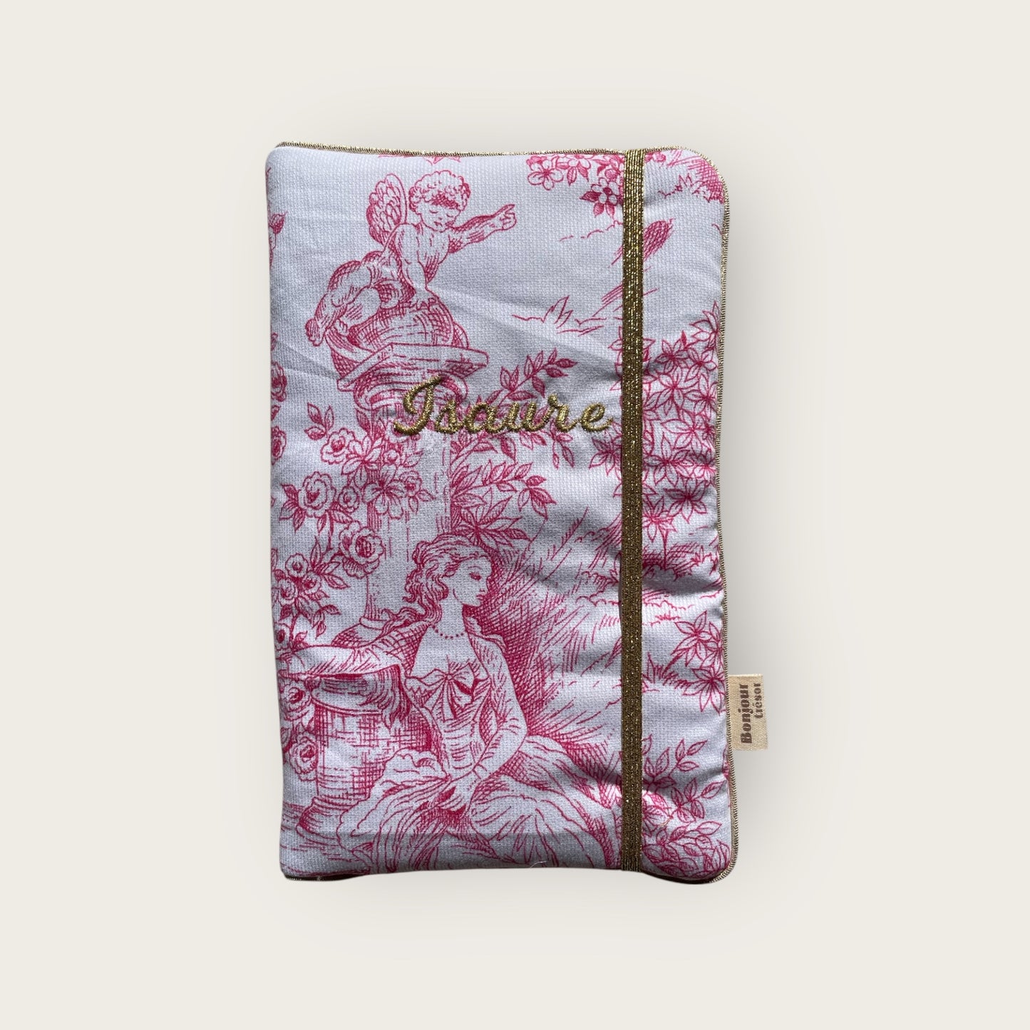 Protège carnet de santé Toile de Jouy