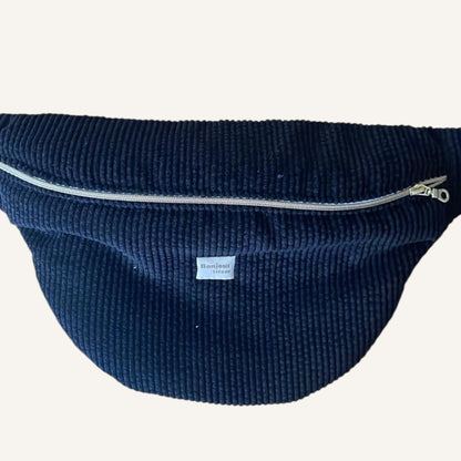 Sac Banane Velours Maman