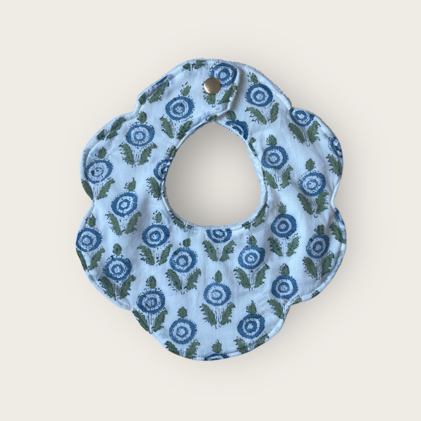 Bavoir fleur Taille M