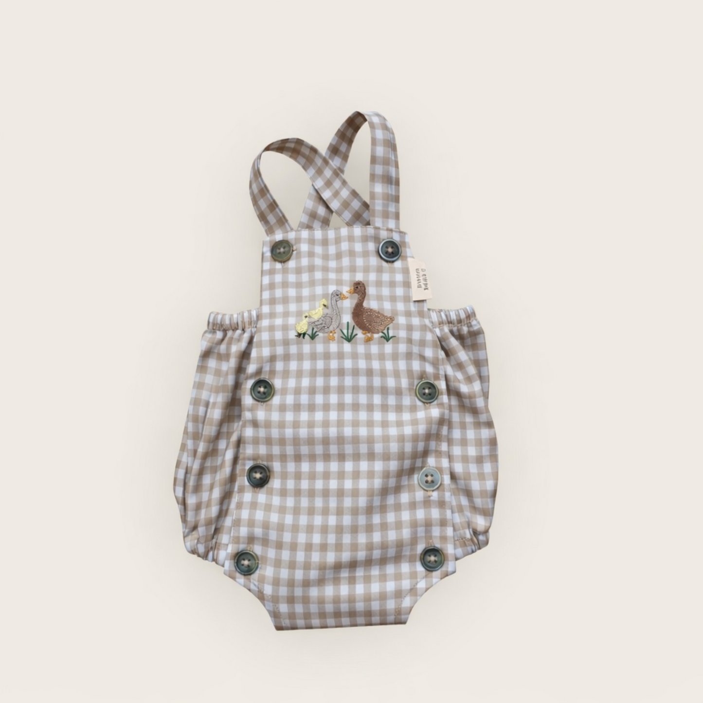 Barboteuse Bretelles Personnalisable