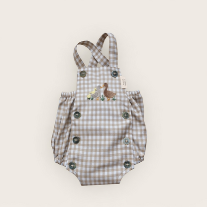 Barboteuse Bretelles Personnalisable