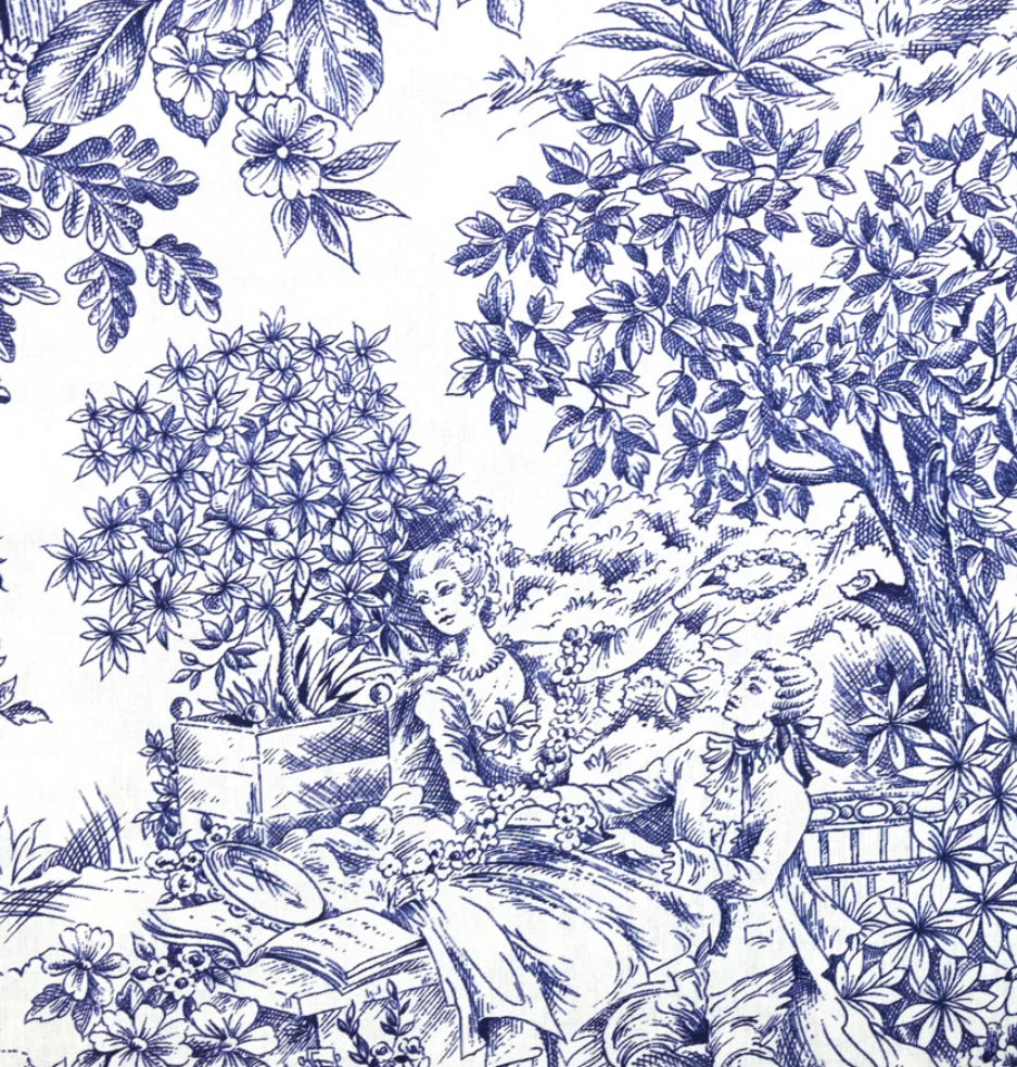 Barboteuse Toile de Jouy