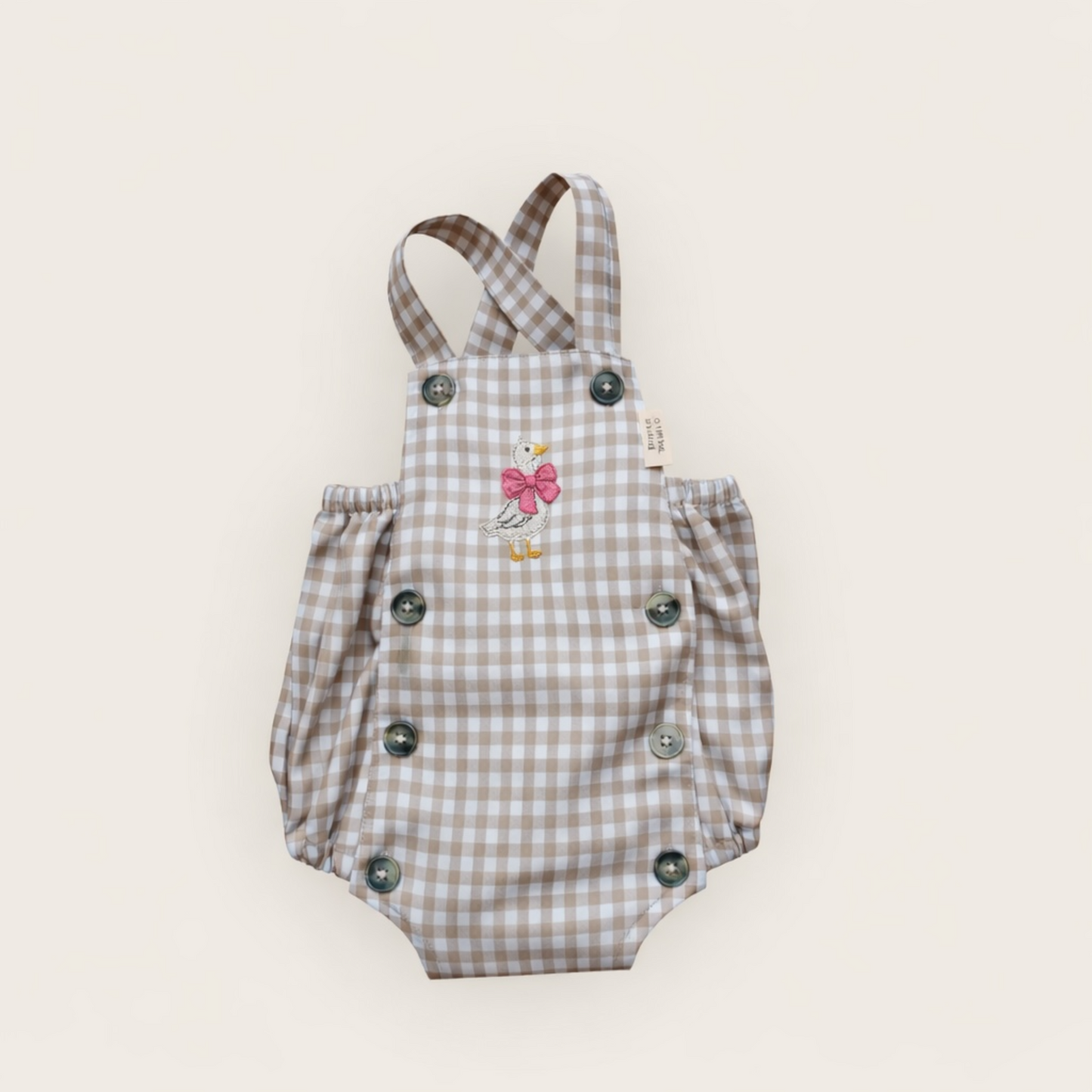 Barboteuse Bretelles Personnalisable