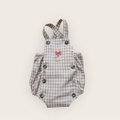 Barboteuse Bretelles Personnalisable