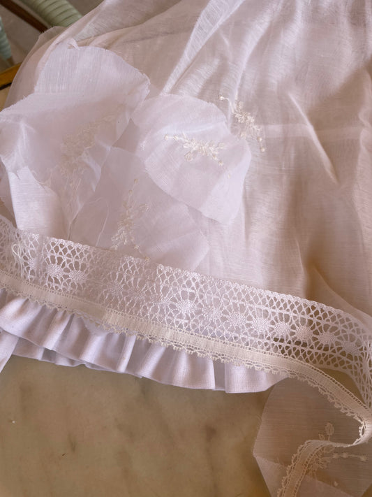 Robe de Baptême et/ou Béguin sur mesure