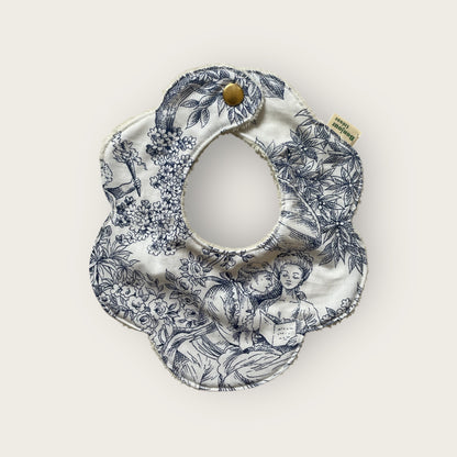 Duo Bavoir fleur Taille M