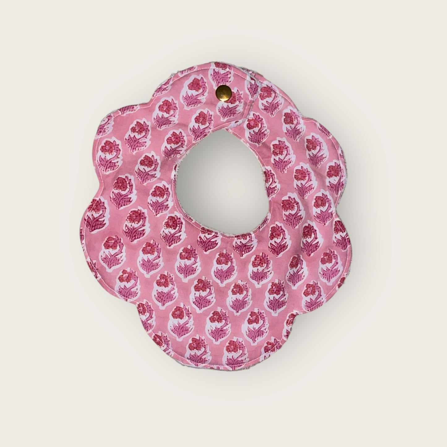 Bavoir fleur Taille M