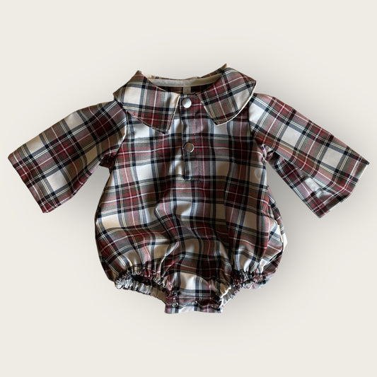 Barboteuse Tartan Mixte
