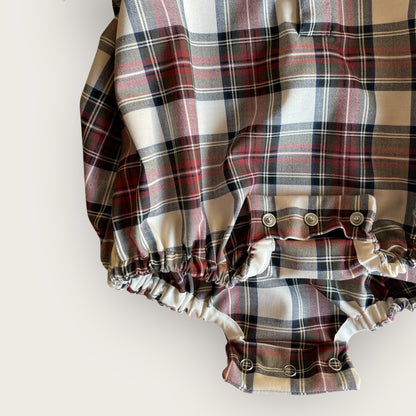 Barboteuse Tartan Mixte