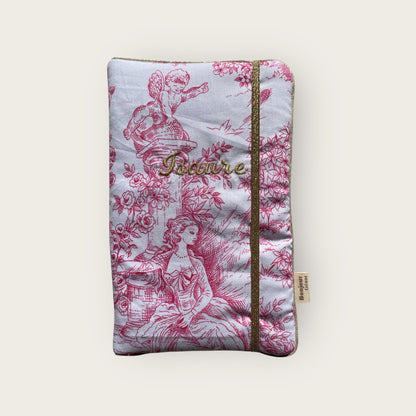 Protège carnet de santé Toile de Jouy