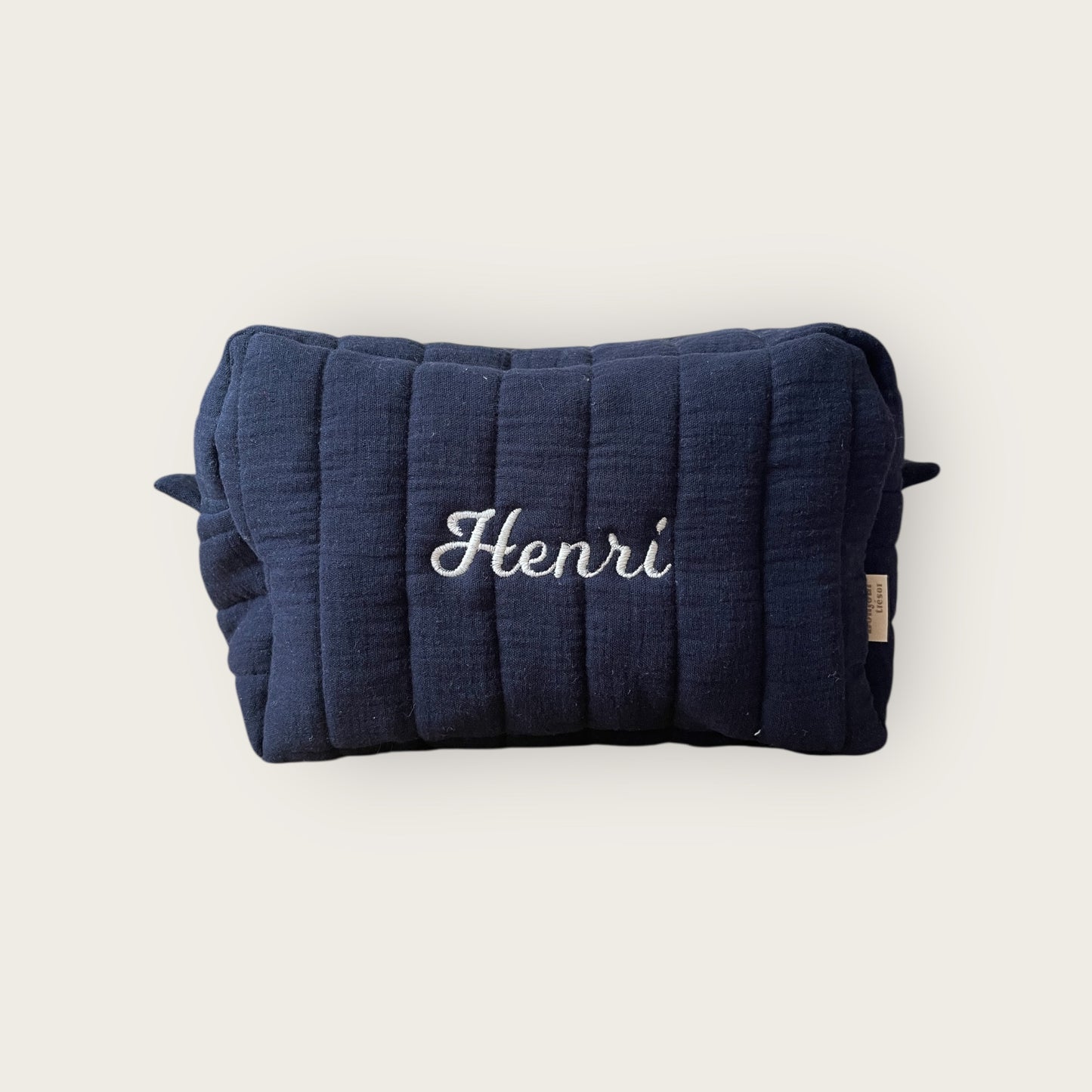 Trousse de toilette gaze de coton